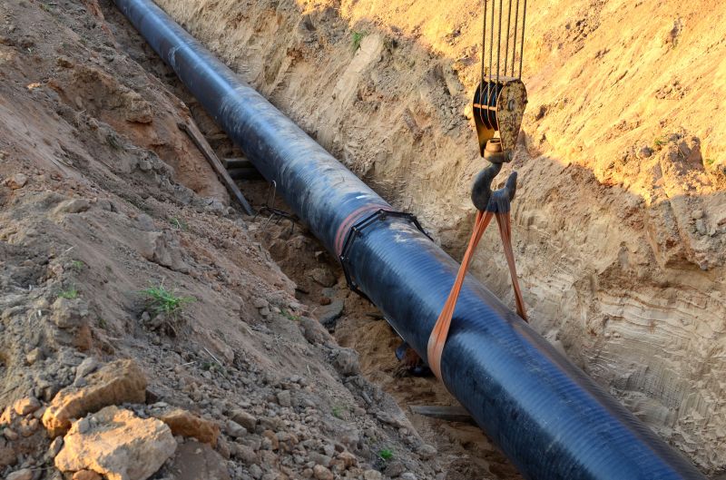 Natural Gas Line Installation